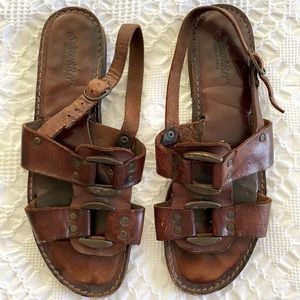 VINTAGE St.John’s Bay Leather Sandals | sz 6.5/7